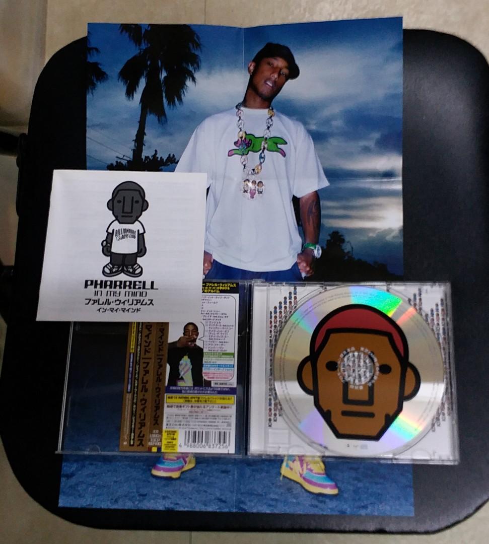 PHARRELL WILLIAMS In My Mind 日版 CD 附側纸 小海報 16 Tracks feat GWEN STEFANI