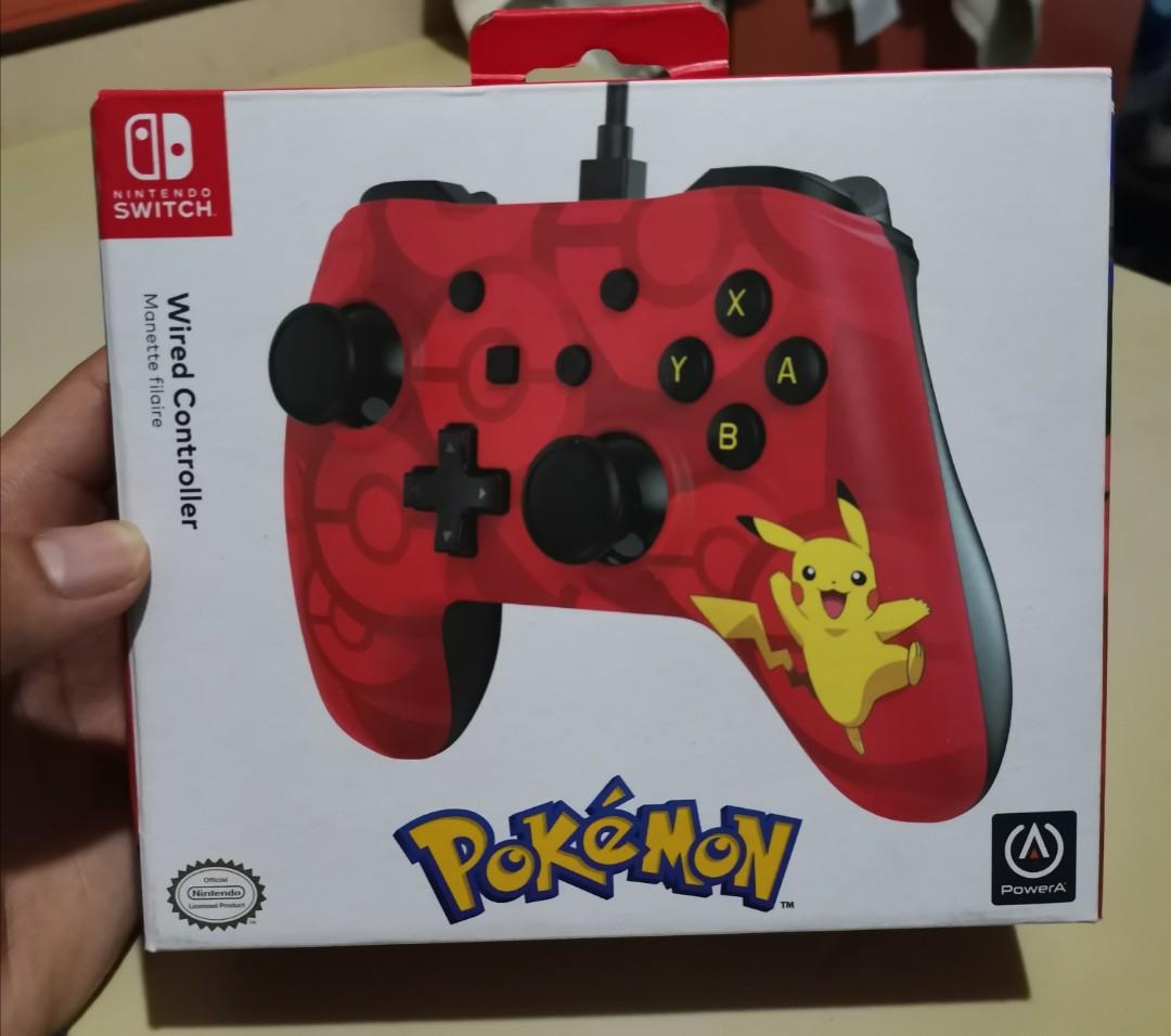 pokemon wired controller switch