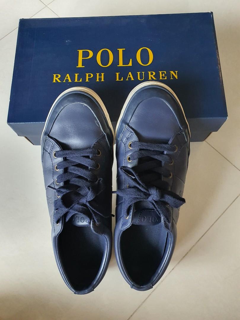 ralph lauren navy shoes