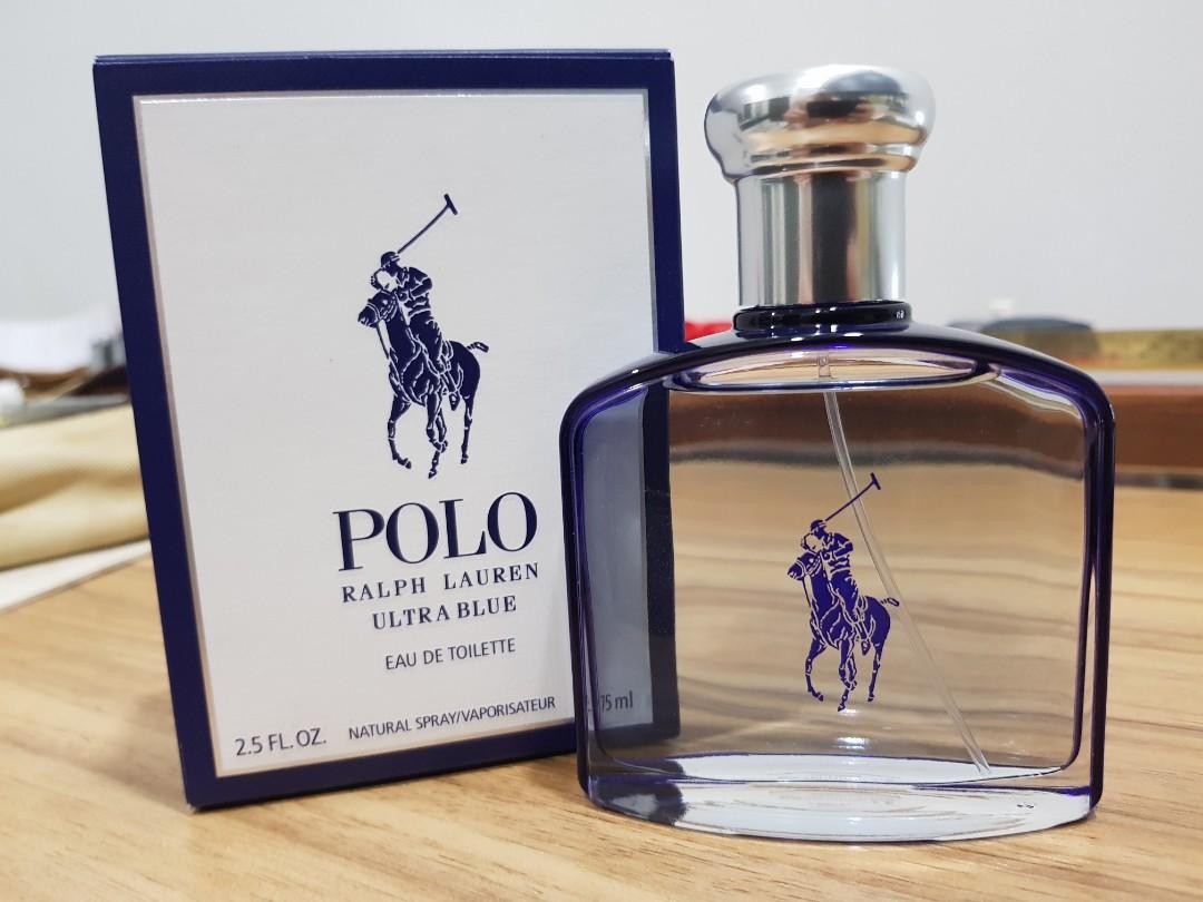 POLO Ralph Lauren Ultra Blue perfume EDT 75ml, Beauty & Personal Care,  Fragrance & Deodorants on Carousell