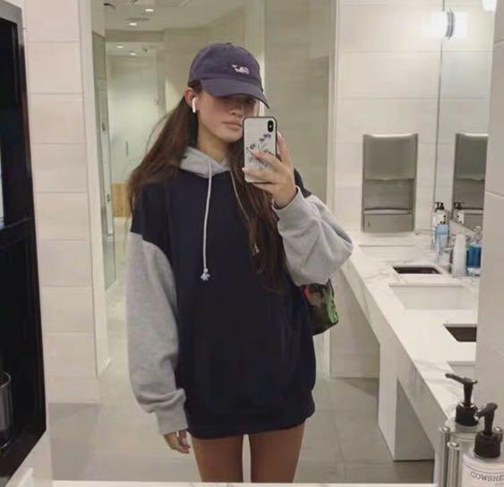 Christy sales colorblock hoodie