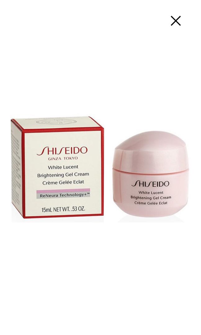 white lucent brightening gel cream
