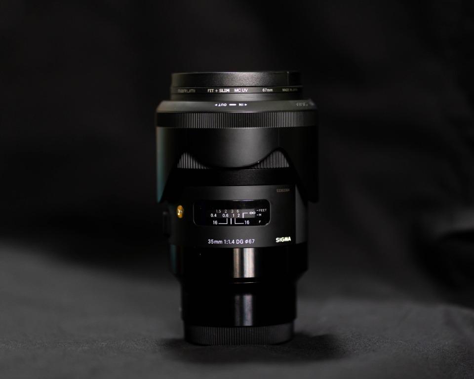 Sigma 35mm F1 4 Art Dg Hsm For Sony E Photography Lenses On Carousell