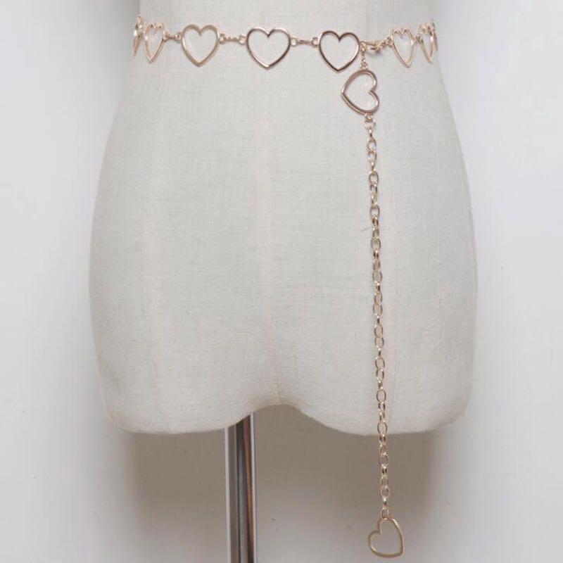 Chain hotsell heart belt