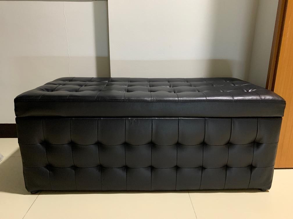 Sofa Storage Box, Furniture & Home Living, Furniture, Sofas on Carousell