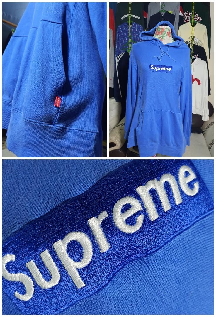 supreme box logo rainbow hoodie