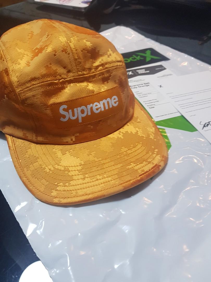 売れ済公式店 20SS /Supreme Satin Digi Camo Camp Cap サテン カモ ...