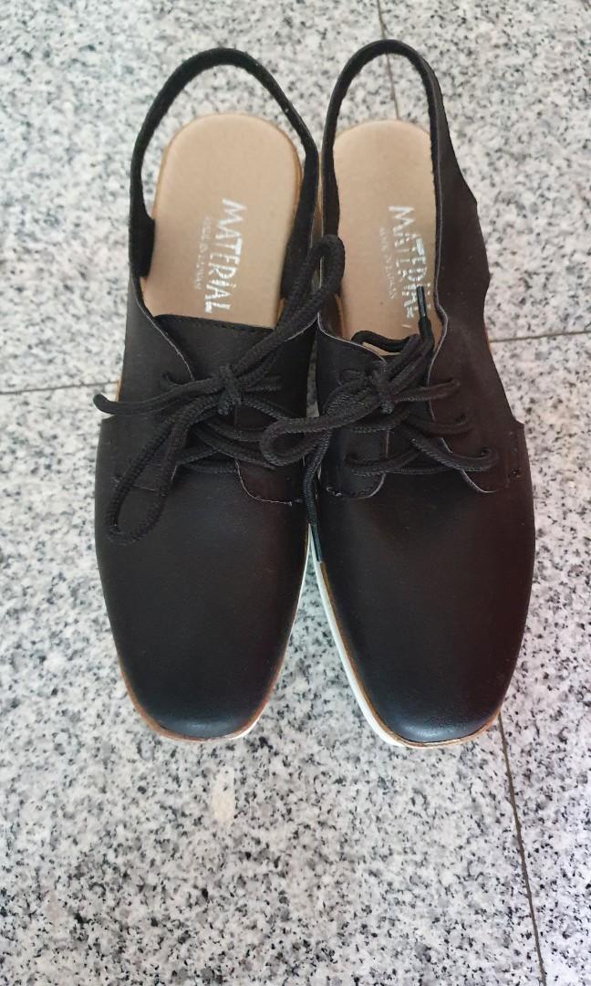 black womens platform shoes