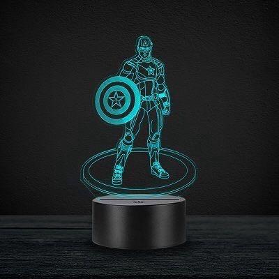 Avengers bedside lamp deals