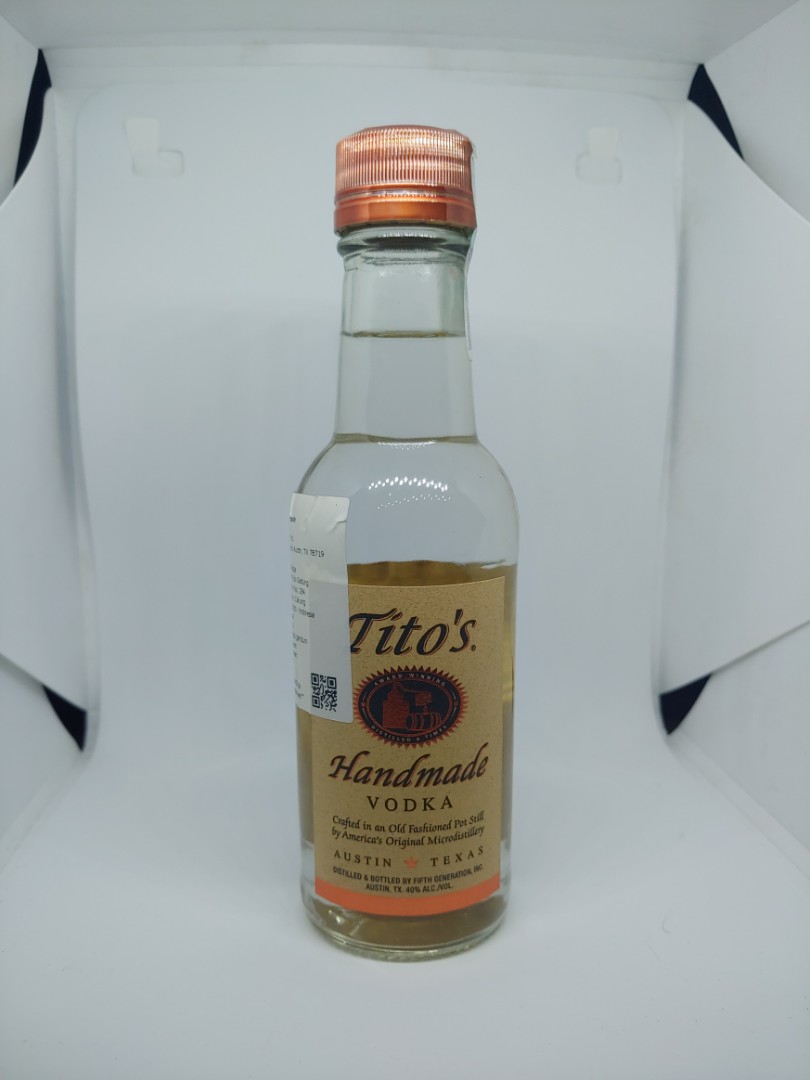 Tito's Handmade Vodka Austin Texas. Gluten free., Makanan ...