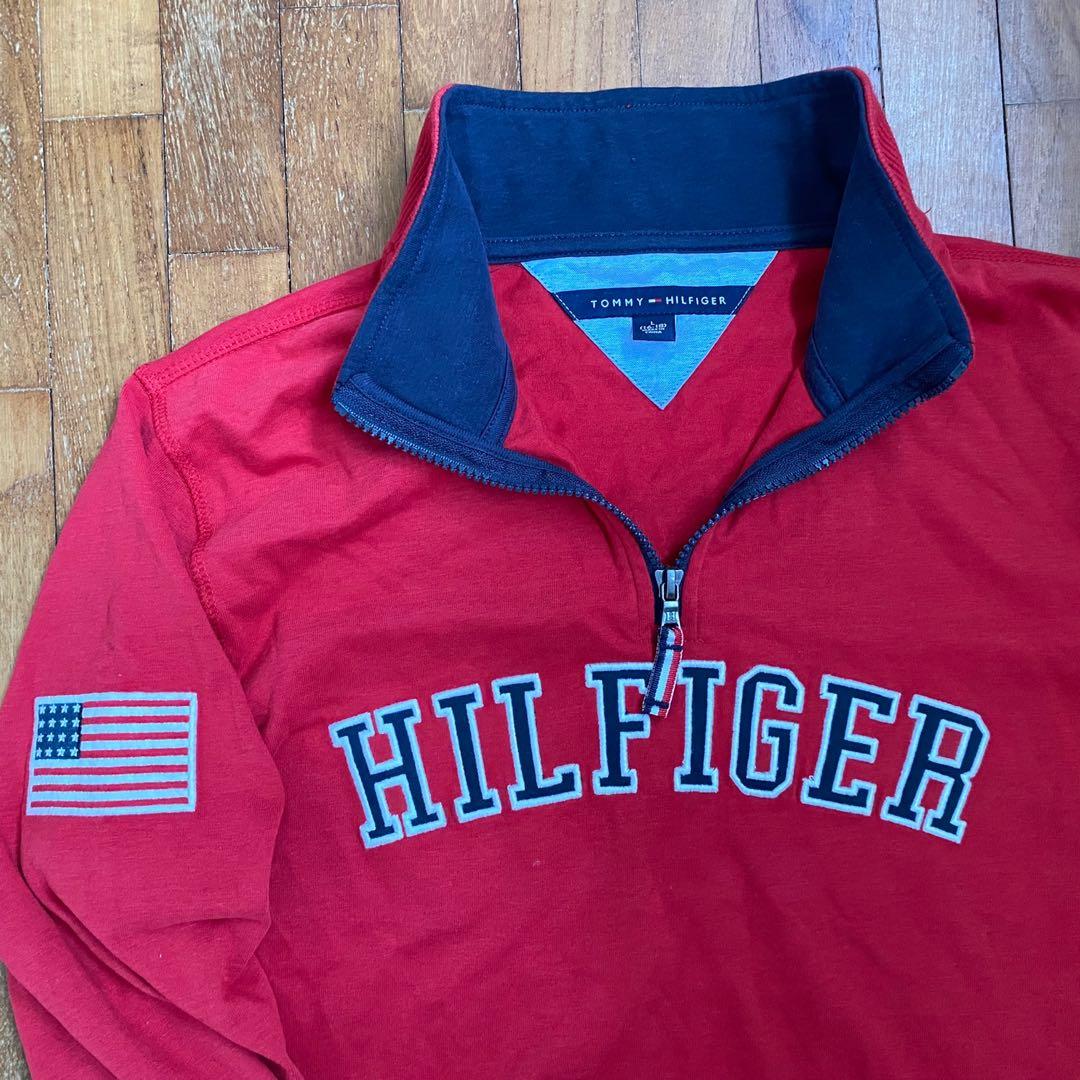 tommy hilfiger pullover zip