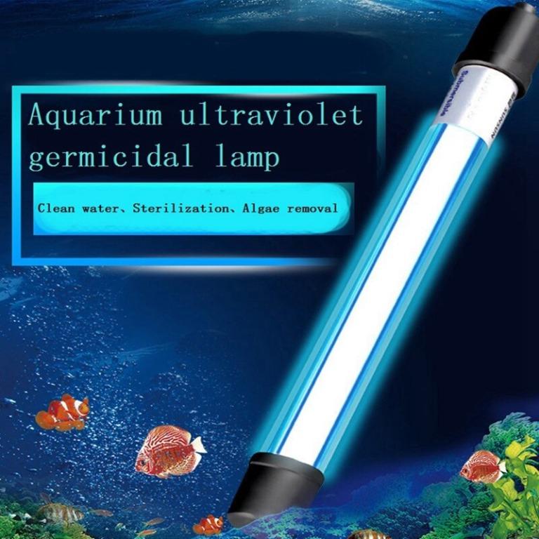 UV sterilizer aquarium to get rid of milky water, bacteria, algae, and