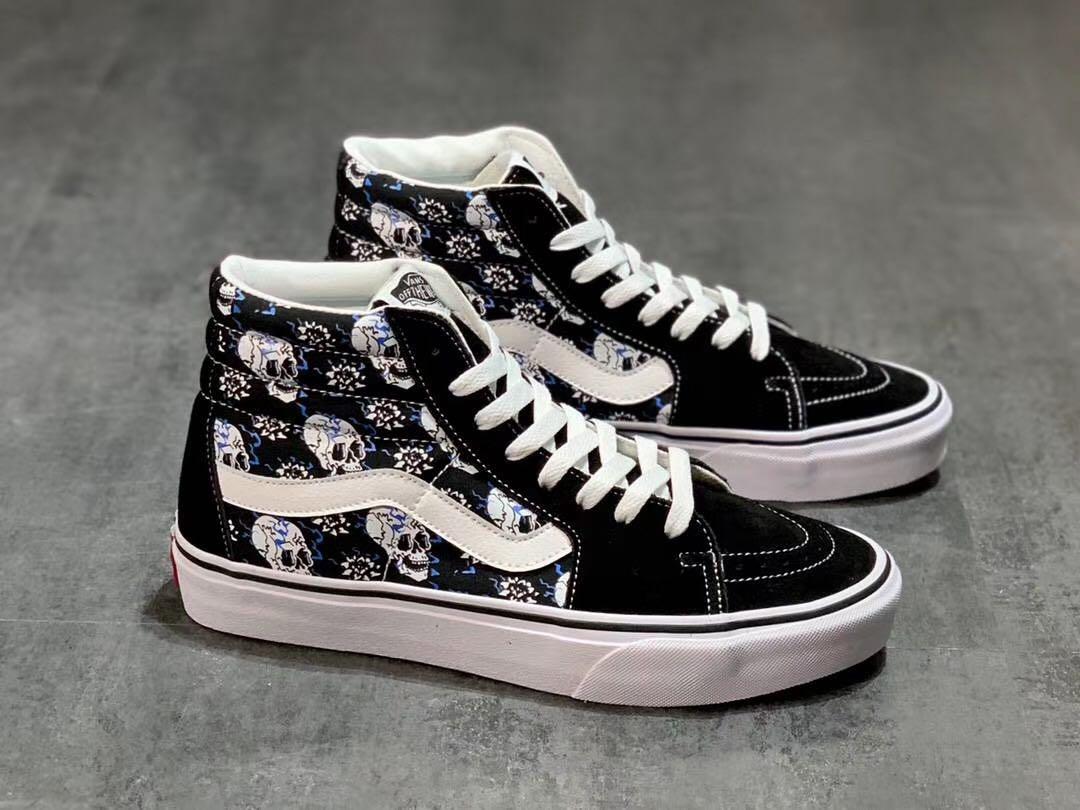 vans sk8 hi skulls