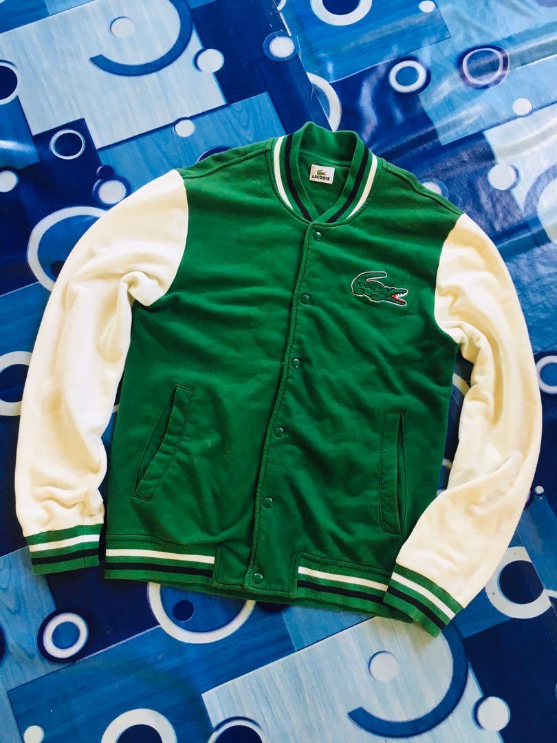 Lacoste college jacket outlet