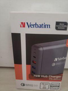 Verbatim75w集綫充電器