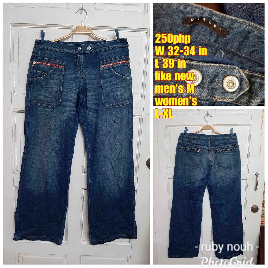 34 in jeans
