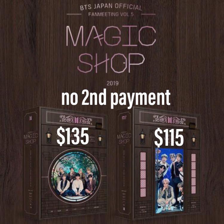 [WTS] BTS 5th Japan Muster Official Fanmeeting DVD & Blu-ray.