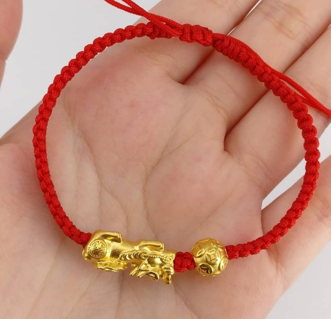 Piyao red string sale bracelet