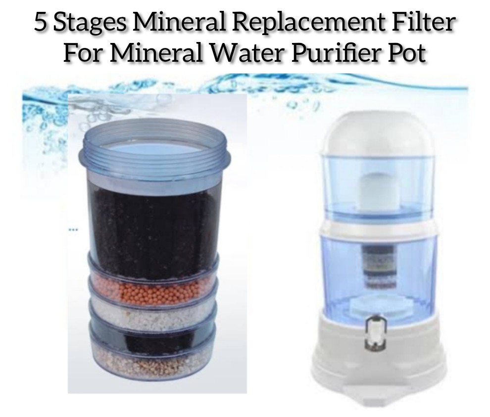 Water dispenser with rocks online