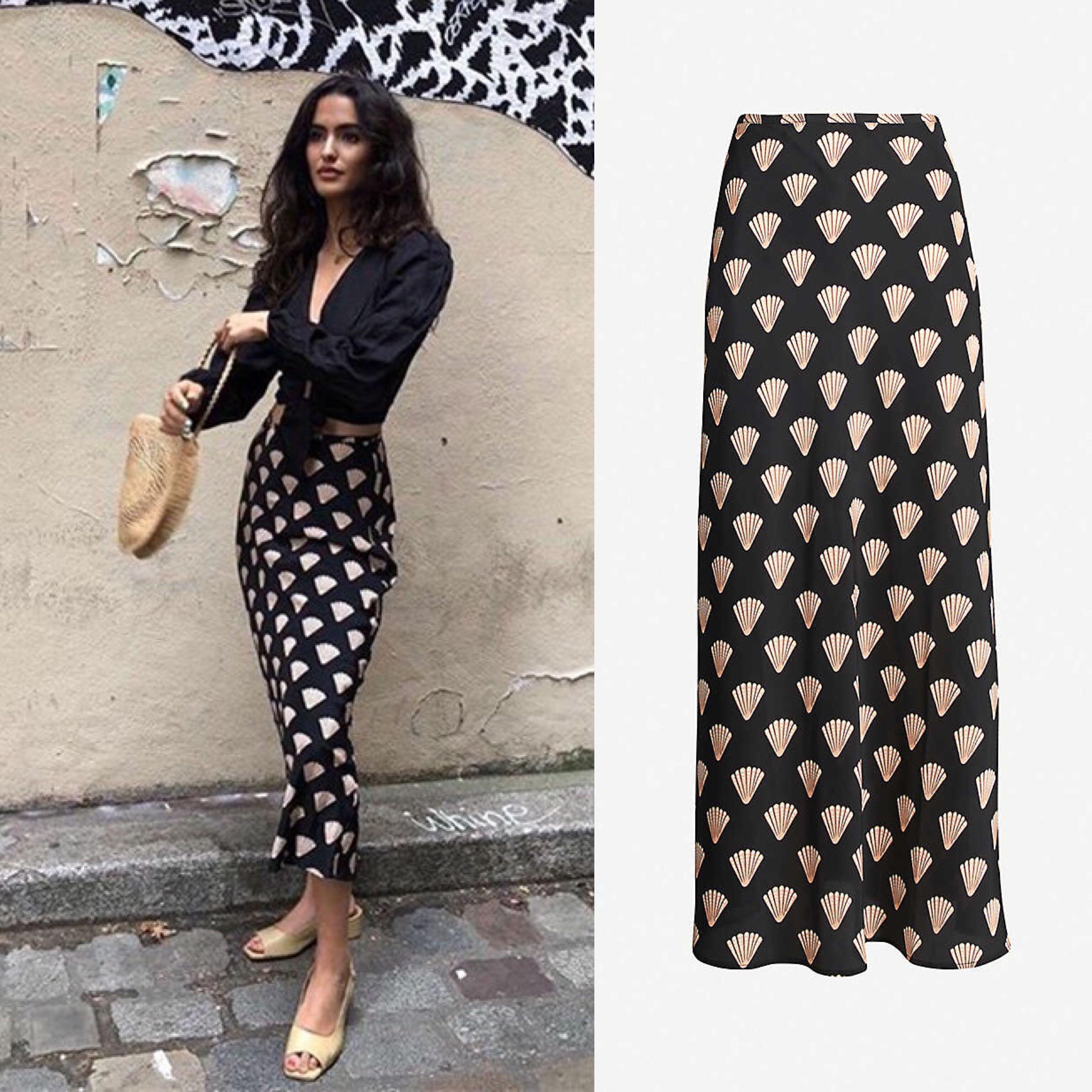 💎 Authentic Rixo Kelly Skirt in Gold 