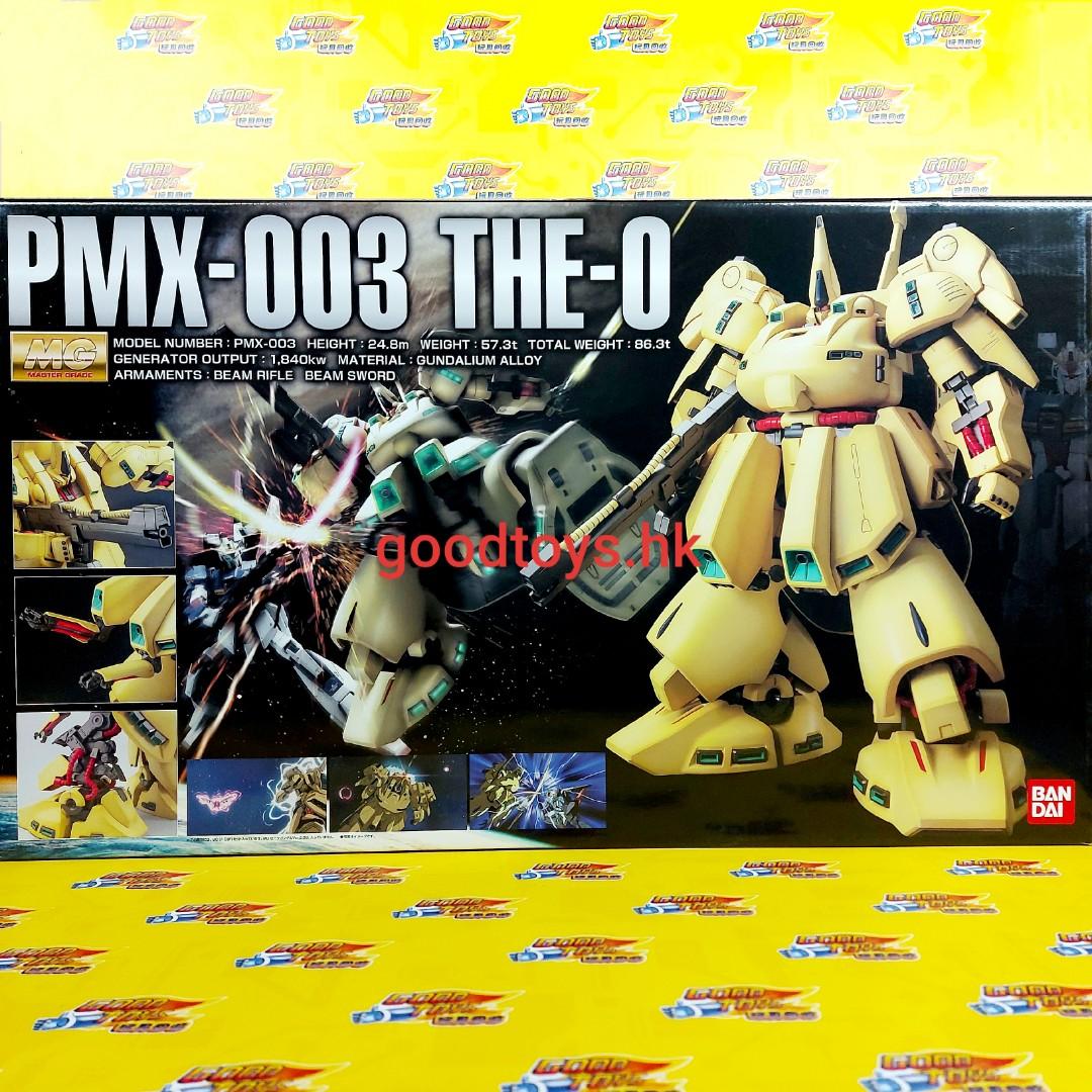 全新BANDAI 高達GUNDAM 1/100 MG 模型PMX-003 THE-O, 興趣及遊戲, 玩具