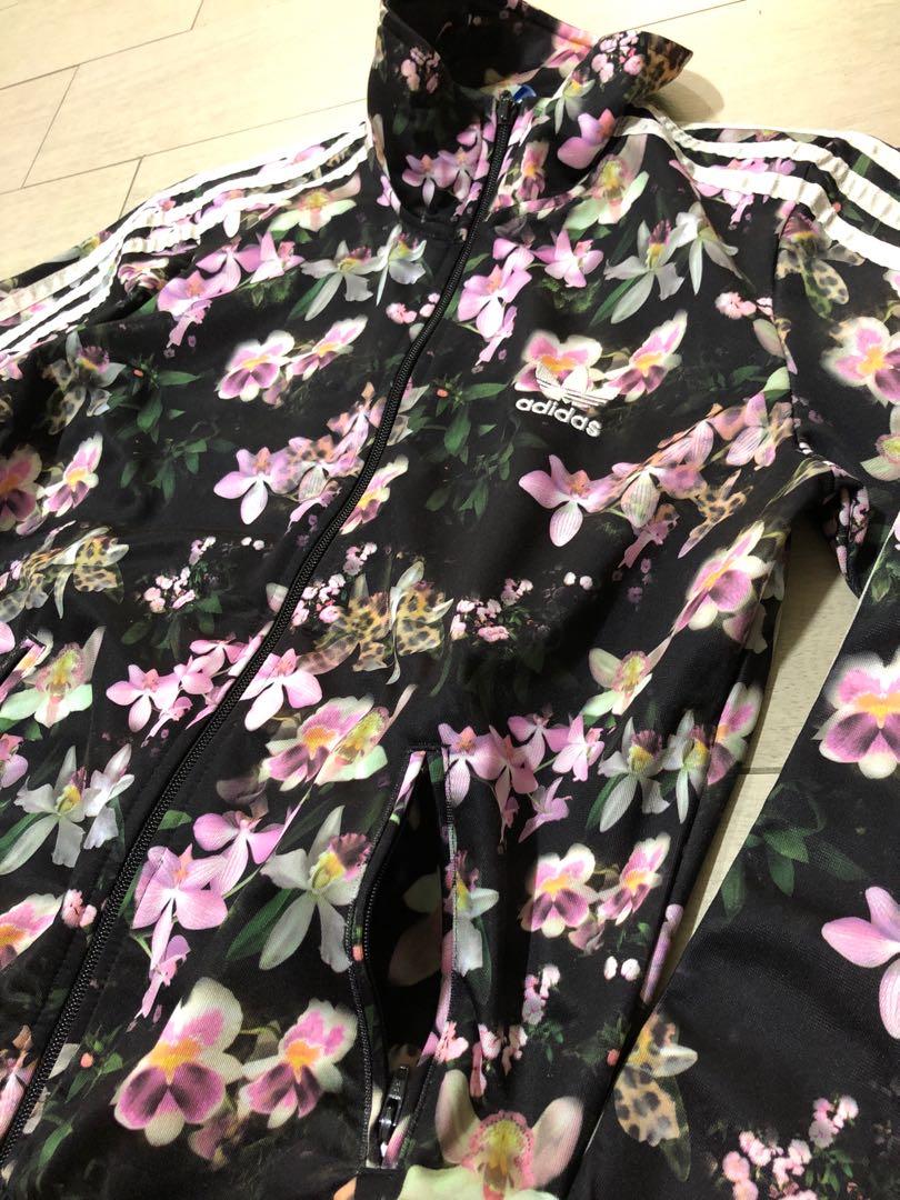 Adidas originals orchid firebird shop floral track top jacket