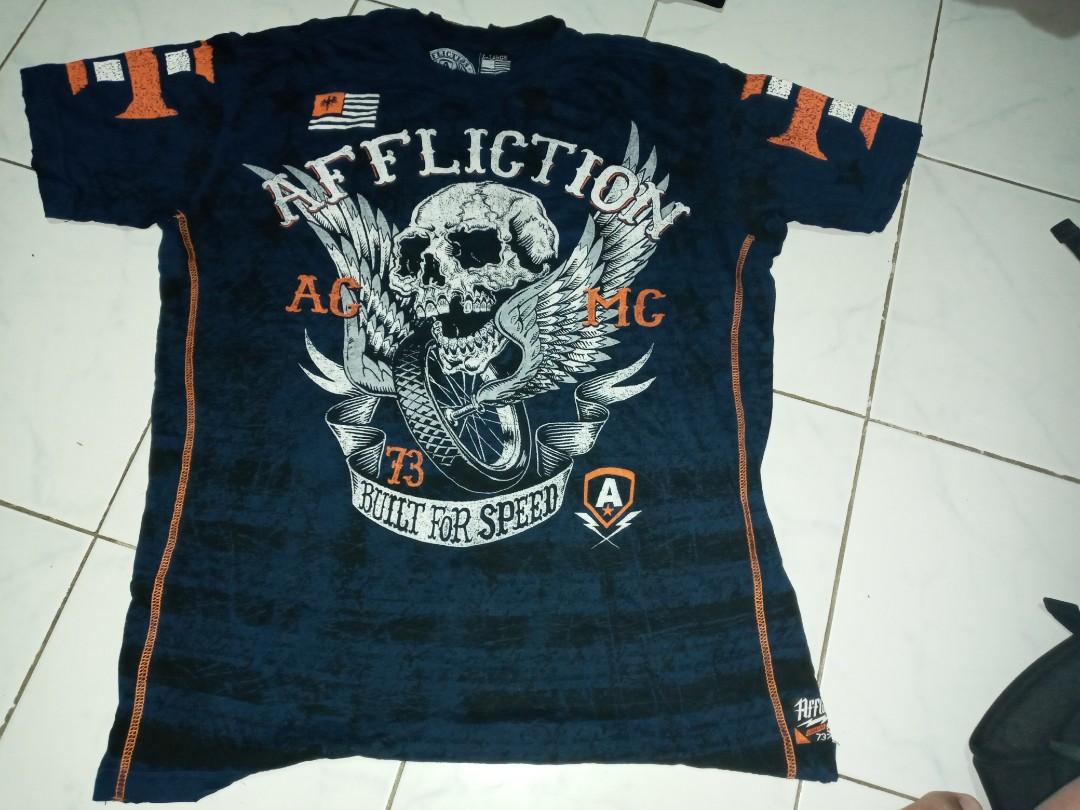 Affliction tshirt, Men's Fashion, Tops 