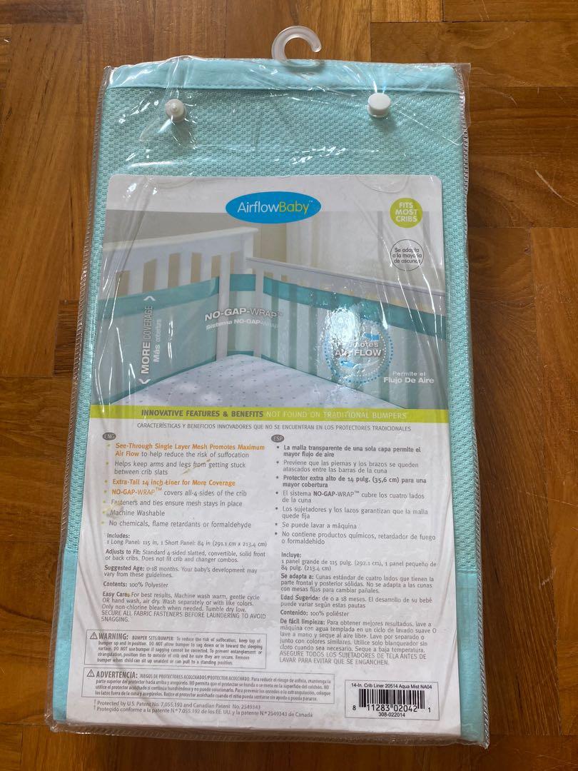 Airflow Baby Cot Liner, Babies & Kids, Baby Nursery & Kids Furniture