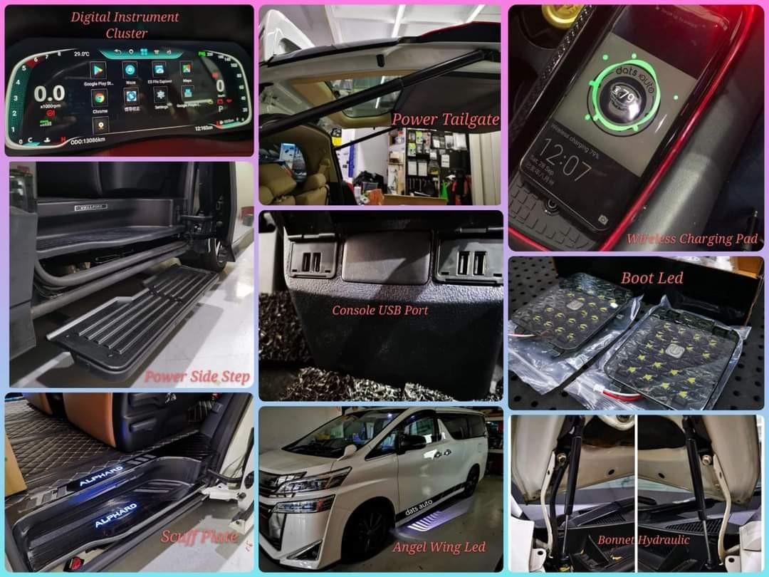 Vellfire accessories sale