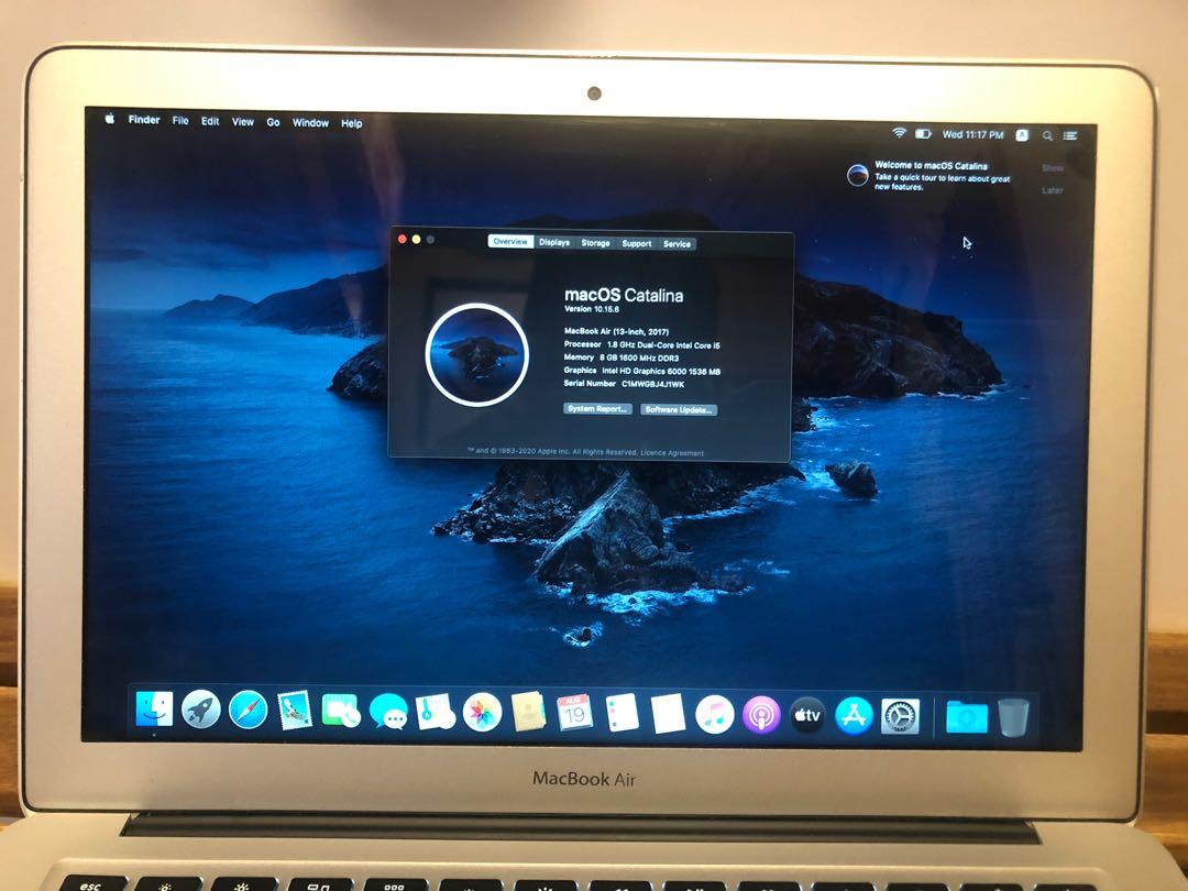 apple macbook air 2017 13 inch i5 8gb 128gb
