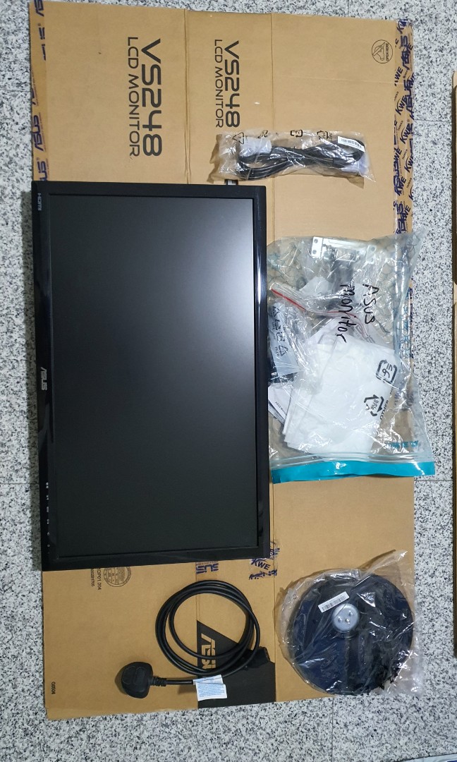 Asus Monitor Vs248 Electronics Others On Carousell