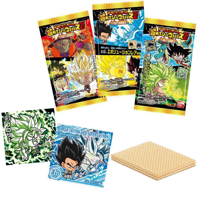 Aug Po Dragon Ball Super Warrior Seal Wafer Z Indomitable Super Fighting Spirit ドラゴンボール超戦士シールウエハースz 不屈の超闘志 Box Set Toys Games Bricks Figurines On Carousell