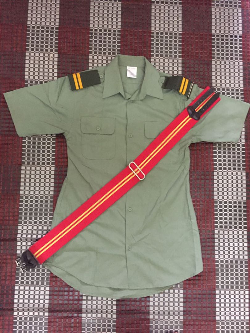 Baju Tali Pinggang Pkbm Men S Fashion Clothes Tops On Carousell