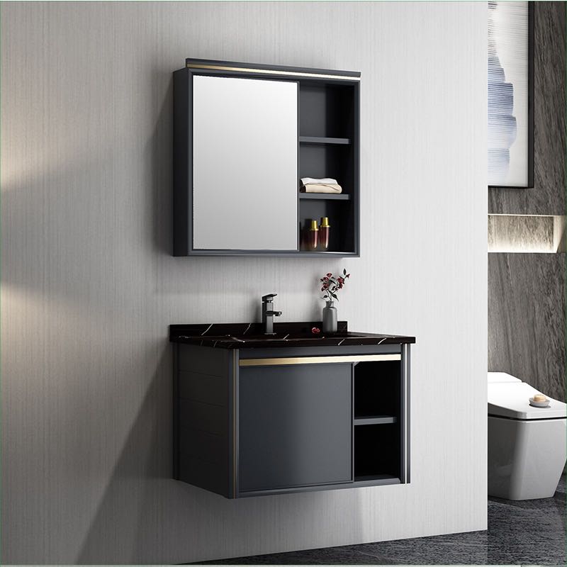 Bathroom Vanity Mirror And Cabinet, Grey Bathroom Vanity Cabinet