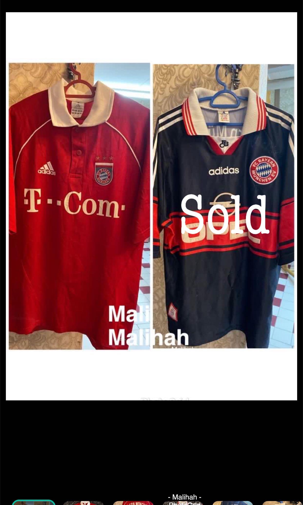 Bayern Munich Jersey Combo Sports Athletic Sports Clothing On Carousell