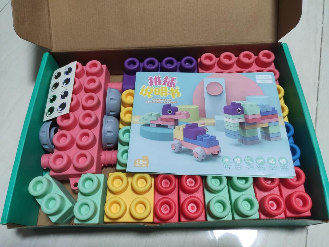 BN Soft Lego type building blocks bricks for baby toddler and kids