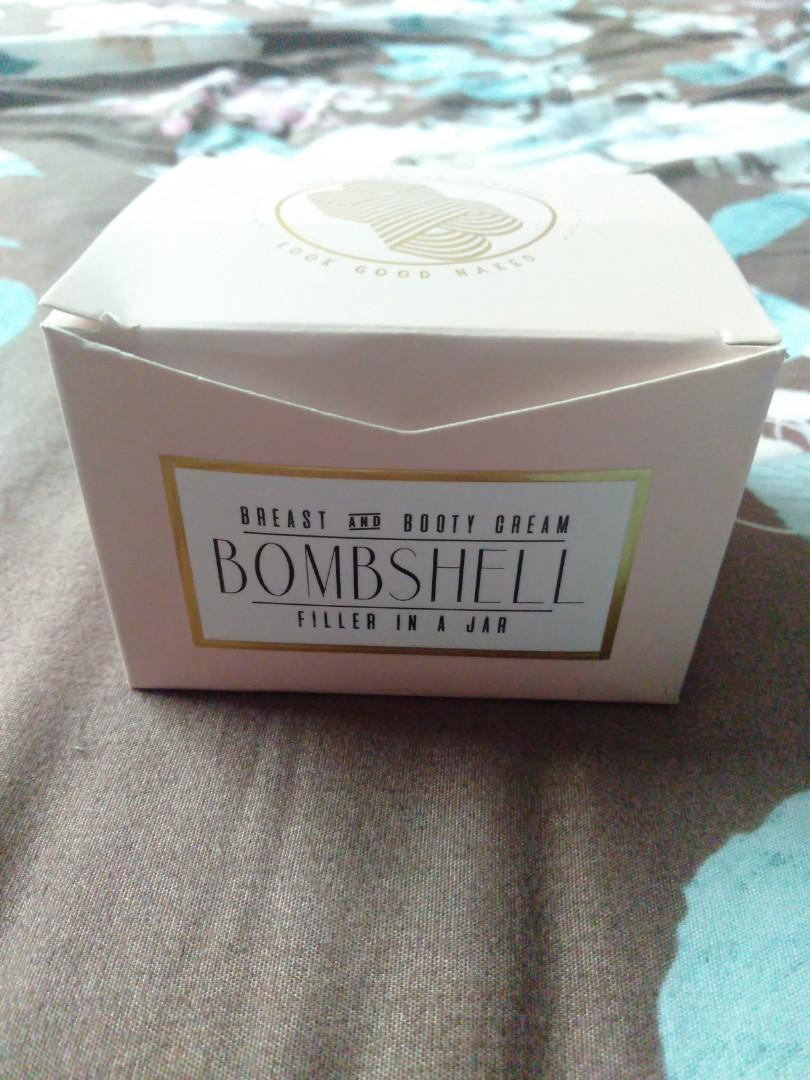 Bombshell breast and booty cream, Health & Beauty, Bath & Body on Carousell