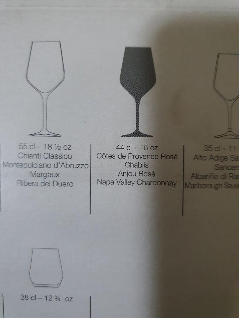 Bormioli Rocco luxury Italian wine glasses, Home Appliances, Kitchenware on Carousell