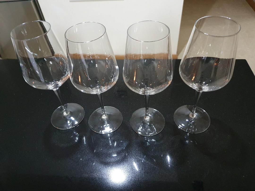 Bormioli Rocco luxury Italian wine glasses, Home Appliances, Kitchenware on Carousell