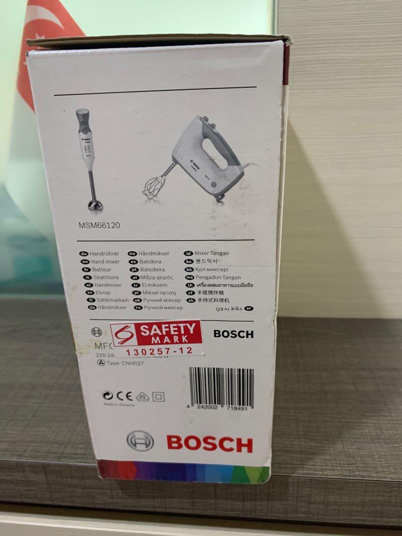 Bosch Hand Mixer New Everything Else On Carousell
