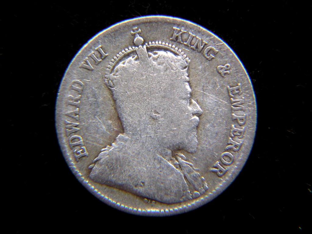 1904年 エドワード7世 香港一毫（10 Cents）銀貨 PCGS認証 BRITISH