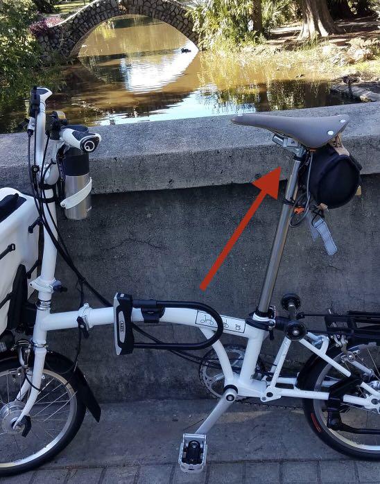 Brompton saddle adapter discount pin