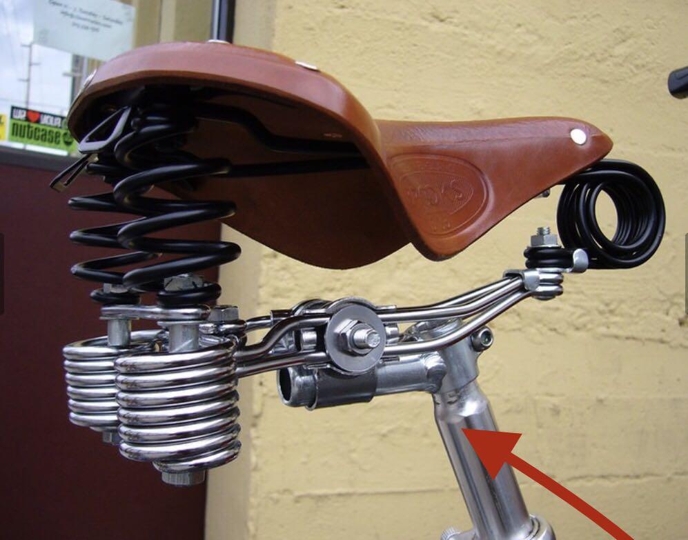 Brompton saddle adapter pin Clearance