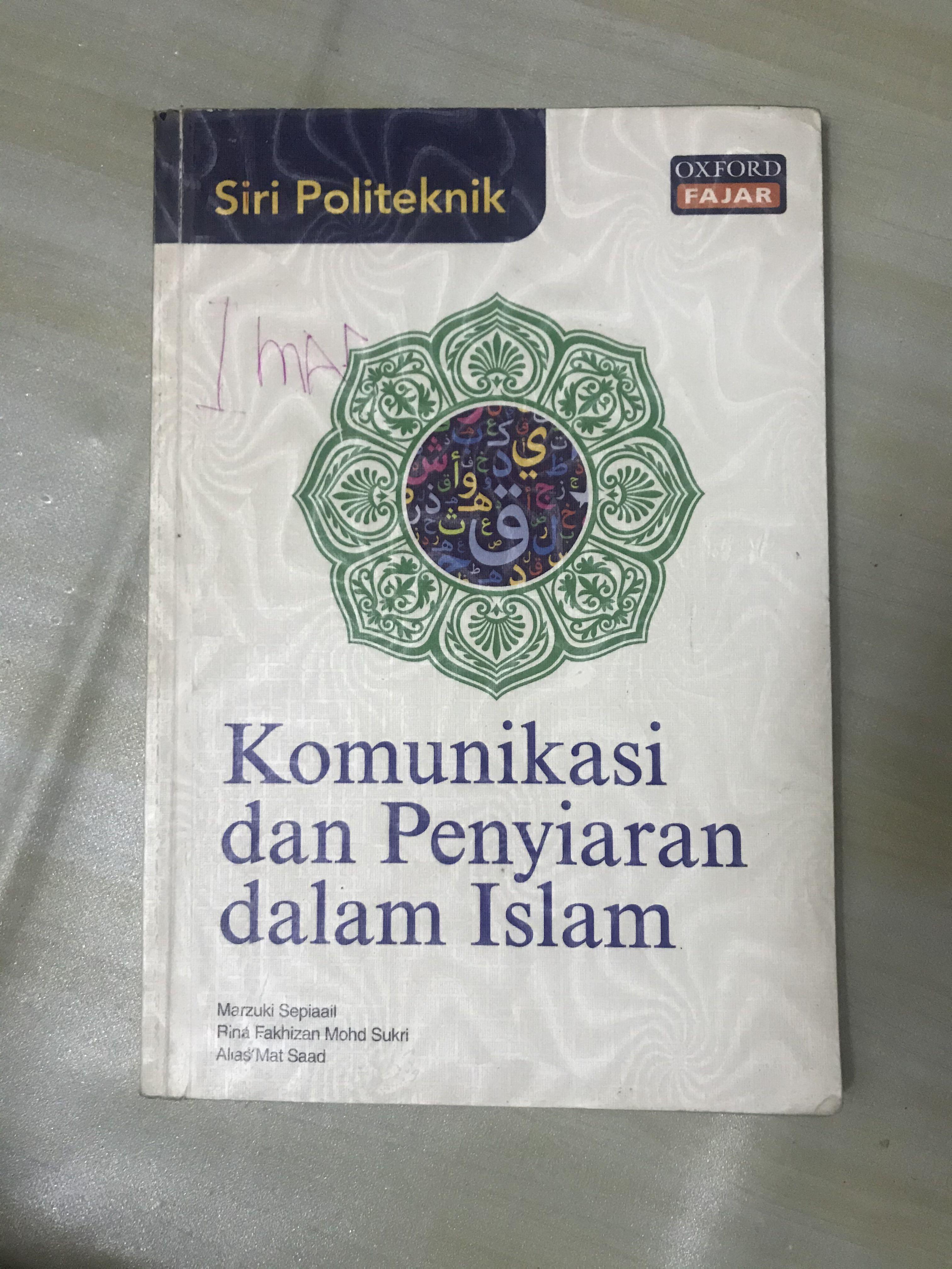 Buku Komunikasi Dan Penyiaran Dalam Islam Textbooks On Carousell