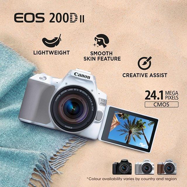 canon 200d ii vs m50
