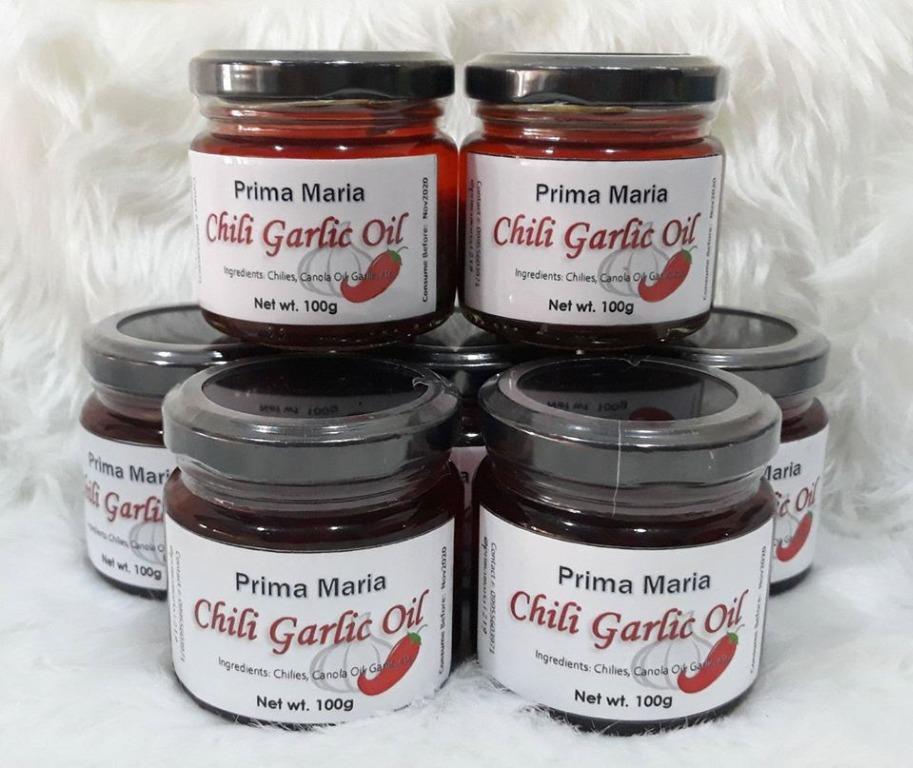 Chili Garlic Oil 120ml, Food & Drinks, Packaged & Instant Food on Carousell