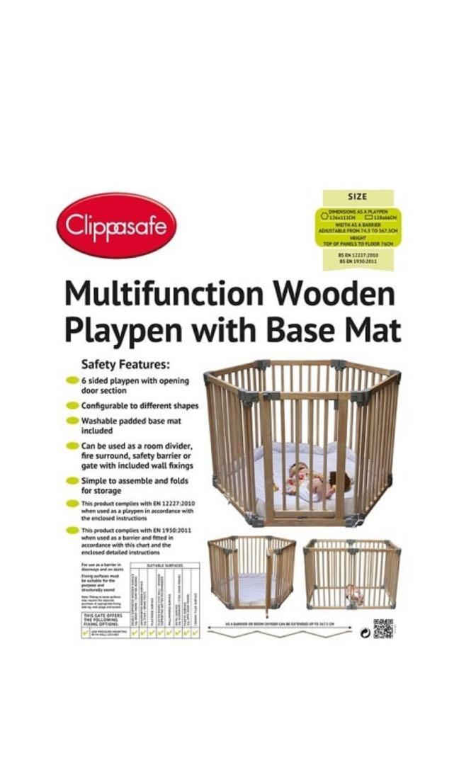 Clippasafe playpen hot sale