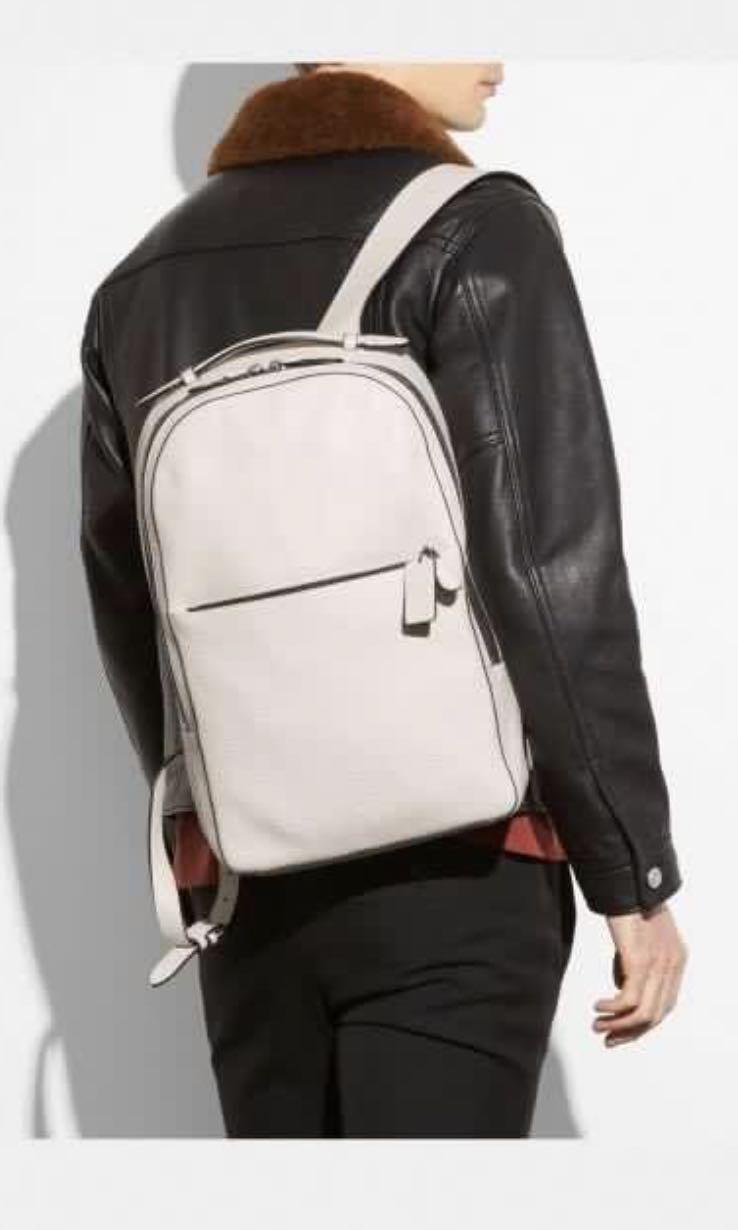 coach laptop backpack women