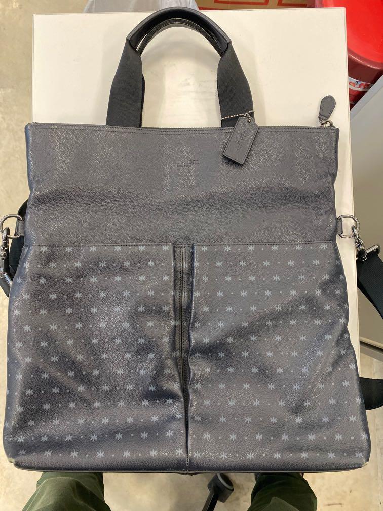 coach men's tote bag