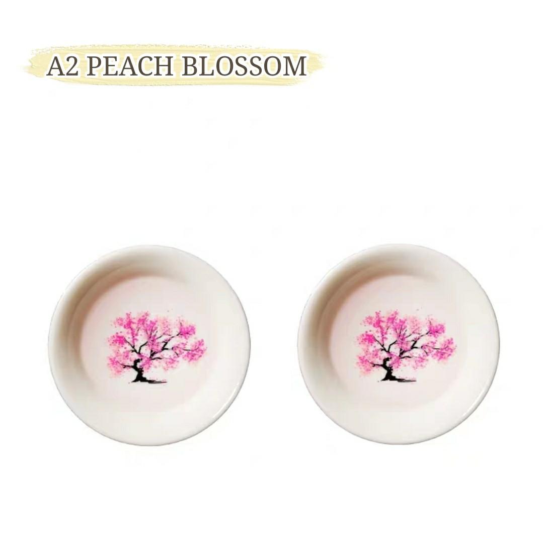 2pcs Jap Color Changing Sakura Sake cup tea cup/ cherry blossom/ Magic cup/  CNY, Furniture & Home Living, Kitchenware & Tableware, Coffee & Tea  Tableware on Carousell